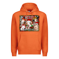 Carrot merry christmas goats Premium Hoodie - Jasminsmagicworld