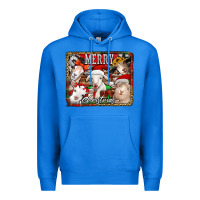 True Royal merry christmas goats Premium Hoodie - Jasminsmagicworld
