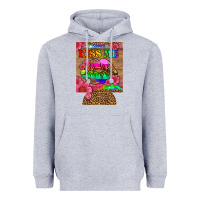 Heather Grey lgbtq kiss me  can cooler Heavyweight Hoodie - HRA Design Shop