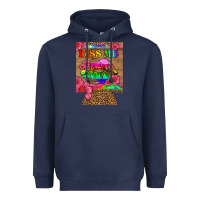 Navy lgbtq kiss me  can cooler Heavyweight Hoodie - HRA Design Shop