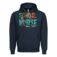 Navy school nurse Zipper Hoodie - texasbilliewilder