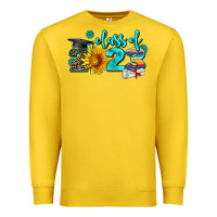 Lemon western sunflower class of 2023 Premium Sweatshirt - AdoDesignShop