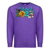 Purple western sunflower class of 2023 Premium Sweatshirt - AdoDesignShop