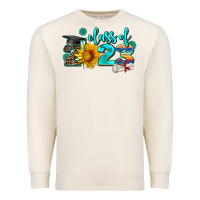 Sandshell western sunflower class of 2023 Premium Sweatshirt - AdoDesignShop