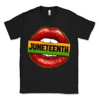 Black juneteenth lips Classic Tee - texasbilliewilder