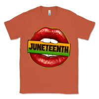 Copper juneteenth lips Classic Tee - texasbilliewilder