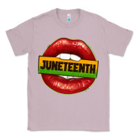 Lilac juneteenth lips Classic Tee - texasbilliewilder