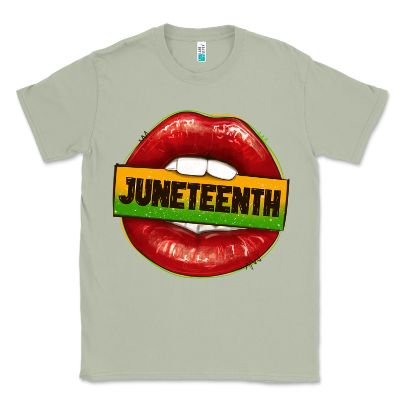 Juneteenth Lips Classic Tee by texasbilliewilder | Teevron