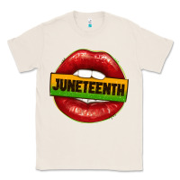 Natural juneteenth lips Classic Tee - texasbilliewilder