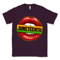 Plum juneteenth lips Classic Tee - texasbilliewilder