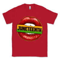 Red juneteenth lips Classic Tee - texasbilliewilder