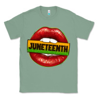 Sage juneteenth lips Classic Tee - texasbilliewilder