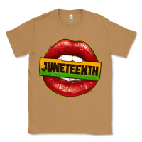 Toasted Coconut juneteenth lips Classic Tee - texasbilliewilder