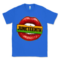 True Royal juneteenth lips Classic Tee - texasbilliewilder