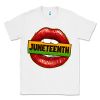 White juneteenth lips Classic Tee - texasbilliewilder