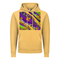 Vintage Mustard mardi gras fleur delis leopard and cowhide Vintage Hoodie - AdoDesignShop