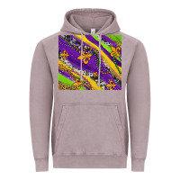 Vintage Zinc mardi gras fleur delis leopard and cowhide Vintage Hoodie - AdoDesignShop