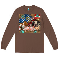 Chestnut American farm animals Long Sleeve Tee - RanaPortraitStore