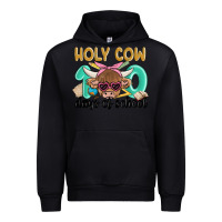 Black holy cow 100 days of school Urban Hoodie - MaliasSmallBusiness