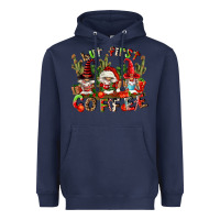 Navy but first coffee Heavyweight Hoodie - FaDigitalArtStudio