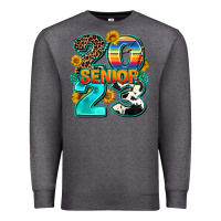 Charcoal Heather senıor 2023 Premium Sweatshirt - AdoDesignShop