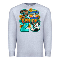 Heather Grey senıor 2023 Premium Sweatshirt - AdoDesignShop