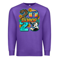 Purple senıor 2023 Premium Sweatshirt - AdoDesignShop