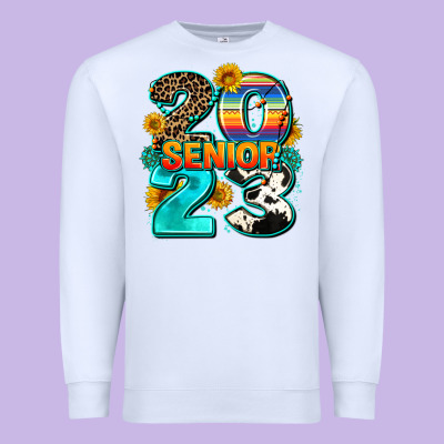 Senıor 2023 Premium Sweatshirt Designed By Adodesignshop