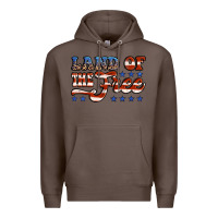 Coffee land of the free america Premium Hoodie - Jasminsmagicworld