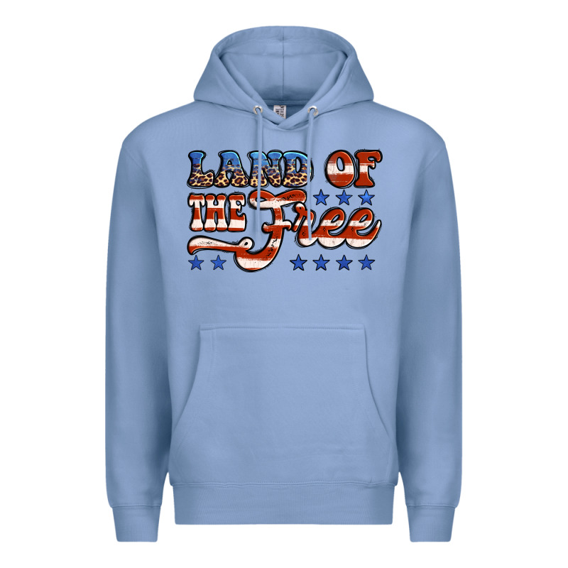 Land Of The Free America Premium Hoodie by Jasminsmagicworld | Teevron