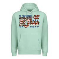 Seafoam land of the free america Premium Hoodie - Jasminsmagicworld