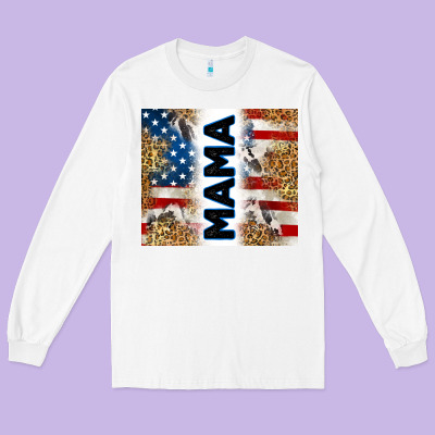 Long Sleeve Tee American mama