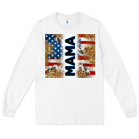 White American mama Long Sleeve Tee - RanaPortraitStore