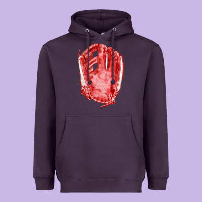 Catchers Mitt Fa Element Heavyweight Hoodie Designed By Fadigitalartstudio
