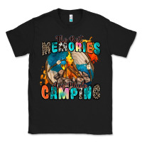 Black the best memories are made camping Classic Tee - Zillion Design Studio