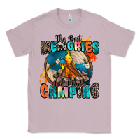 Lilac the best memories are made camping Classic Tee - Zillion Design Studio