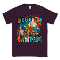 Plum the best memories are made camping Classic Tee - Zillion Design Studio