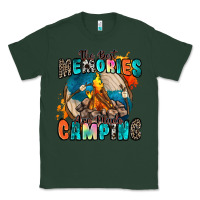 Sports Green the best memories are made camping Classic Tee - Zillion Design Studio