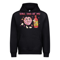 Black will you be my Urban Hoodie - MaliasSmallBusiness