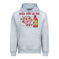 Heather Grey will you be my Urban Hoodie - MaliasSmallBusiness