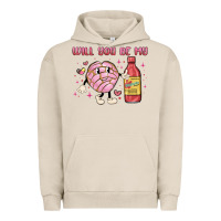 Pigment French Oak will you be my Urban Hoodie - MaliasSmallBusiness