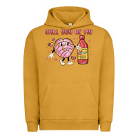 Pigment Peanut Butter will you be my Urban Hoodie - MaliasSmallBusiness