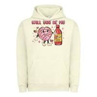 Pigment Pistachio will you be my Urban Hoodie - MaliasSmallBusiness