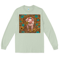Matcha baby pig Long Sleeve Tee - RanaPortraitStore