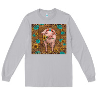 Moon Dust baby pig Long Sleeve Tee - RanaPortraitStore