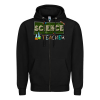 Black science teacher Zipper Hoodie - texasbilliewilder