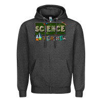 Charcoal Heather science teacher Zipper Hoodie - texasbilliewilder