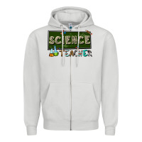 Dove Grey science teacher Zipper Hoodie - texasbilliewilder