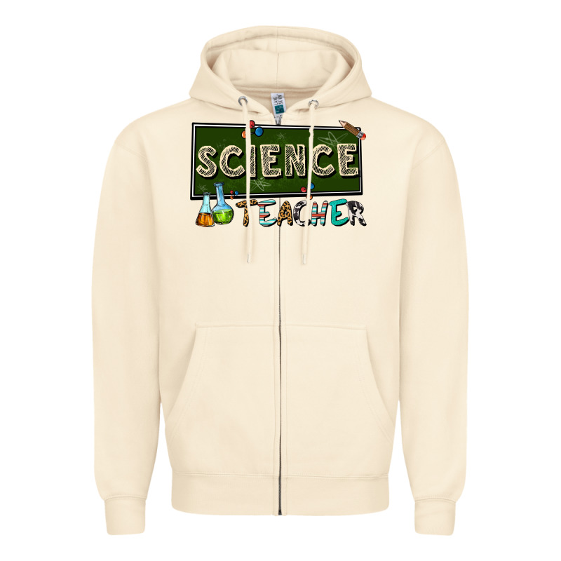 Science Teacher Zipper Hoodie by texasbilliewilder | Teevron