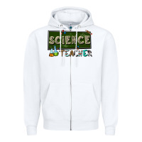White science teacher Zipper Hoodie - texasbilliewilder